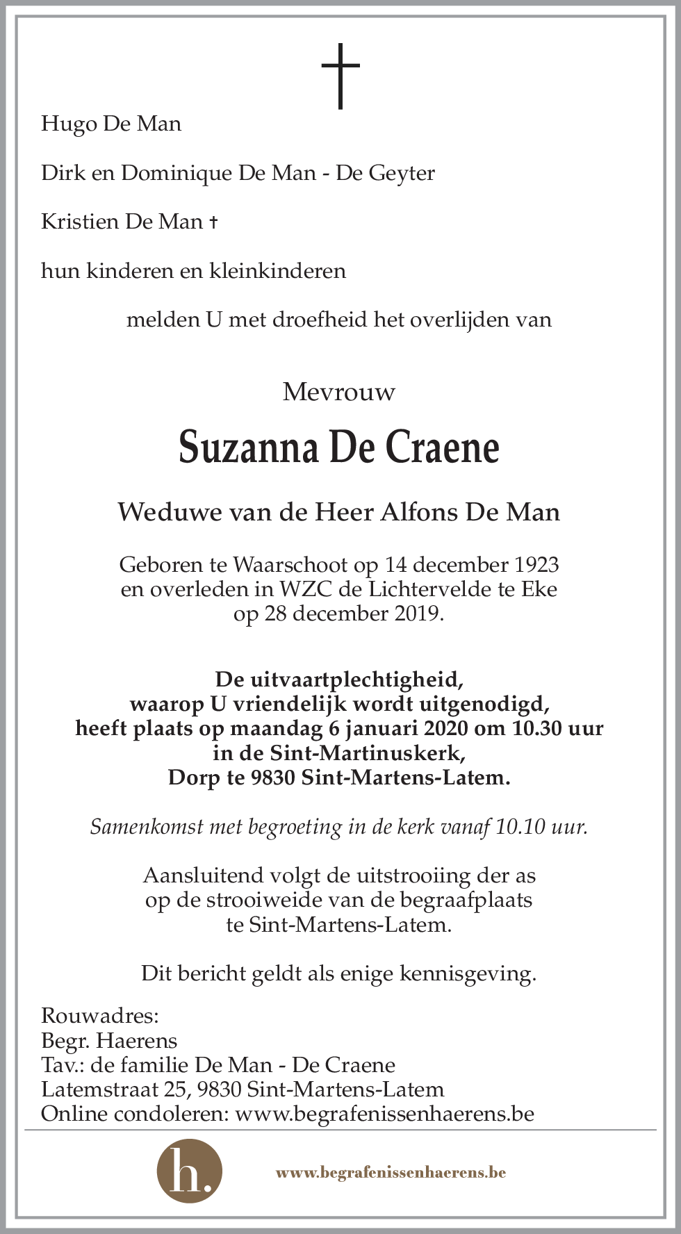 Suzanna De Craene