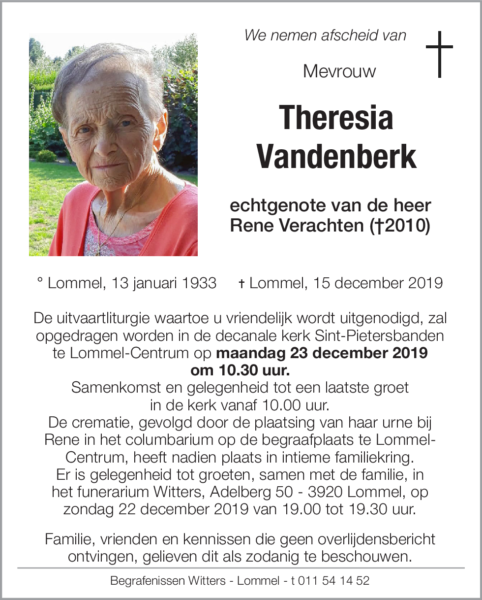 Theresia Vandenberk