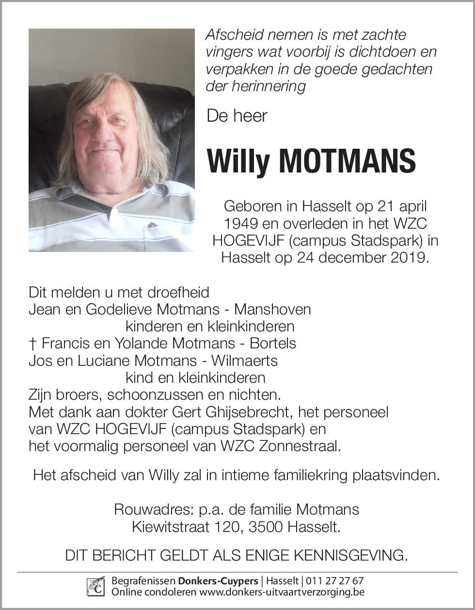 Willy Motmans