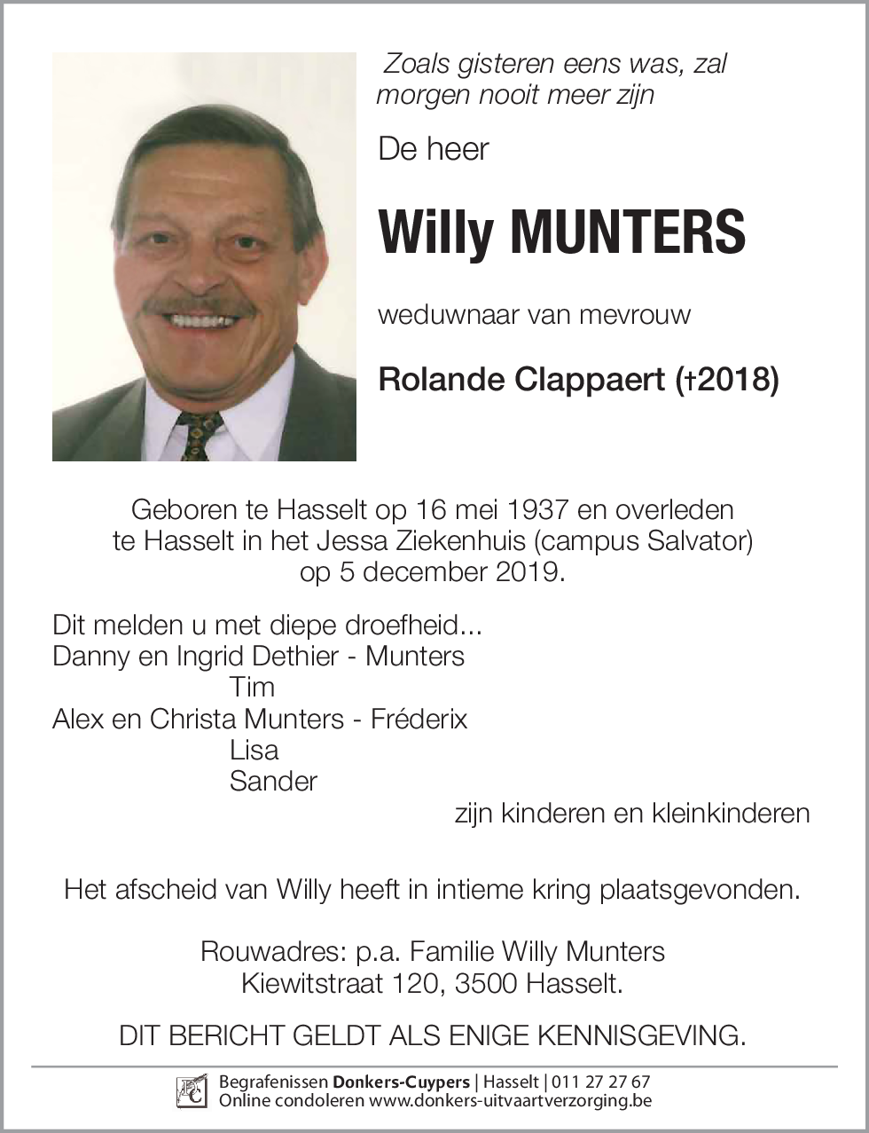 Willy Munters