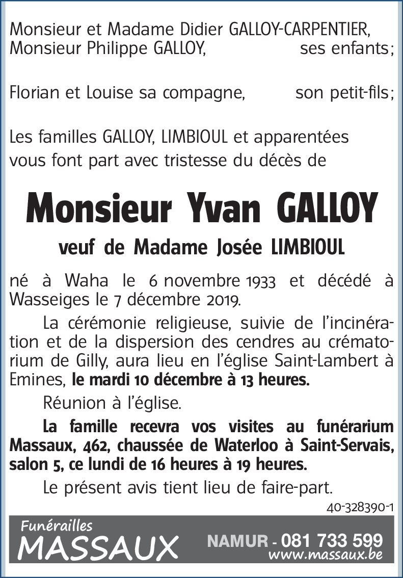 Yvan GALLOY
