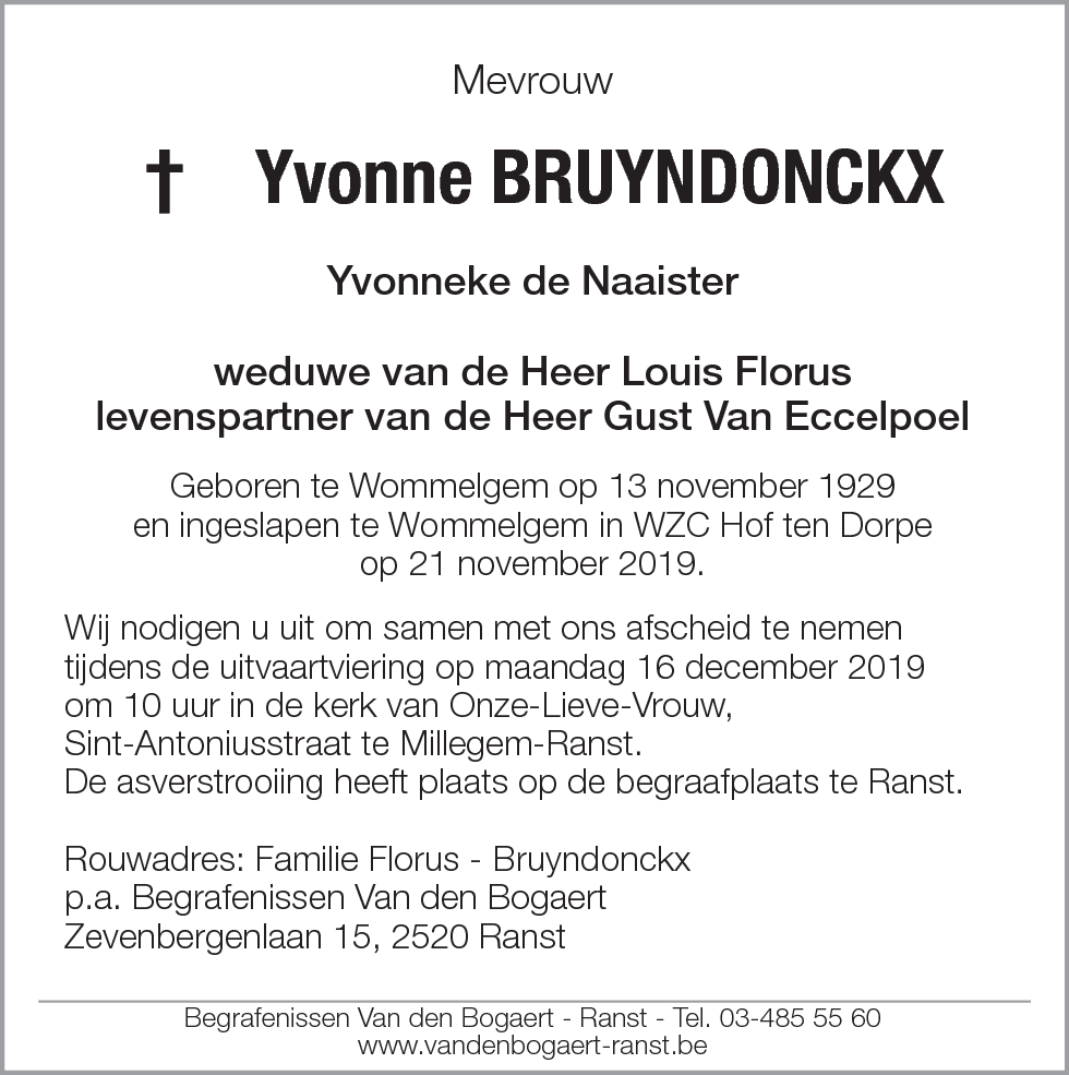 Yvonne Bruyndonckx