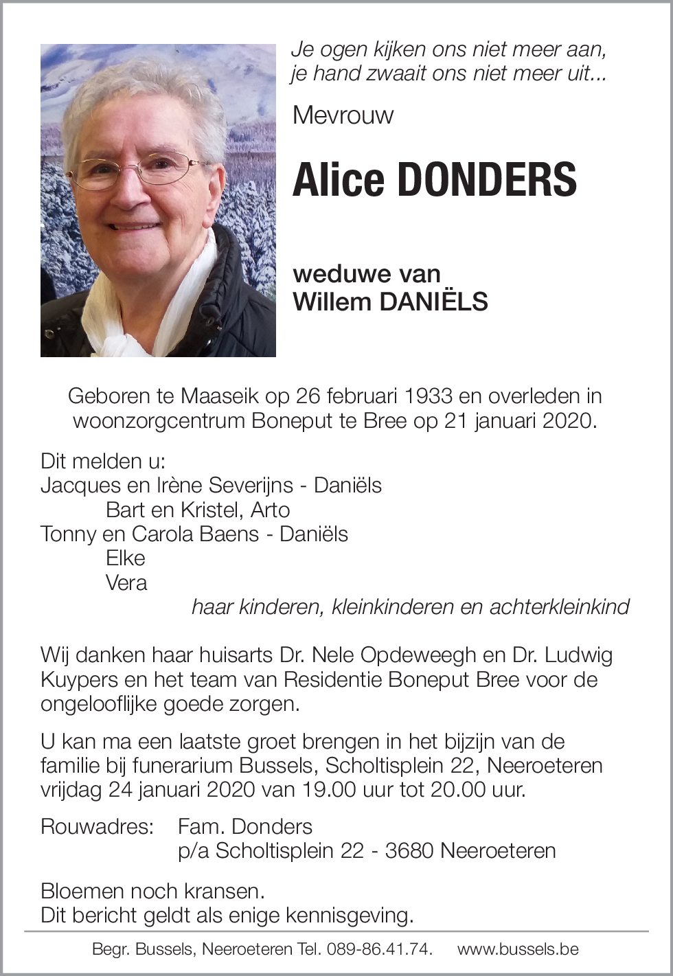 Alice DONDERS