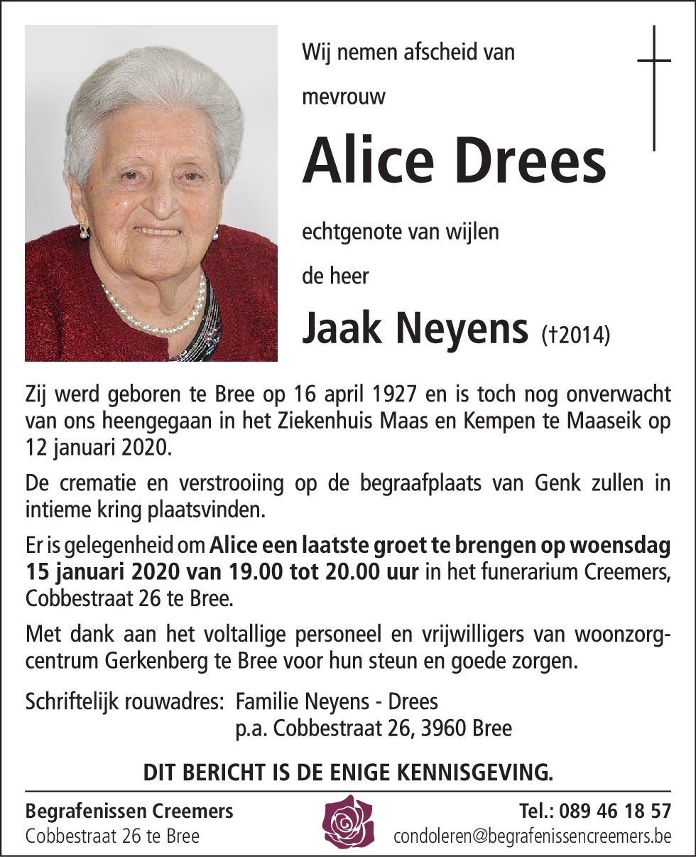 Alice Drees
