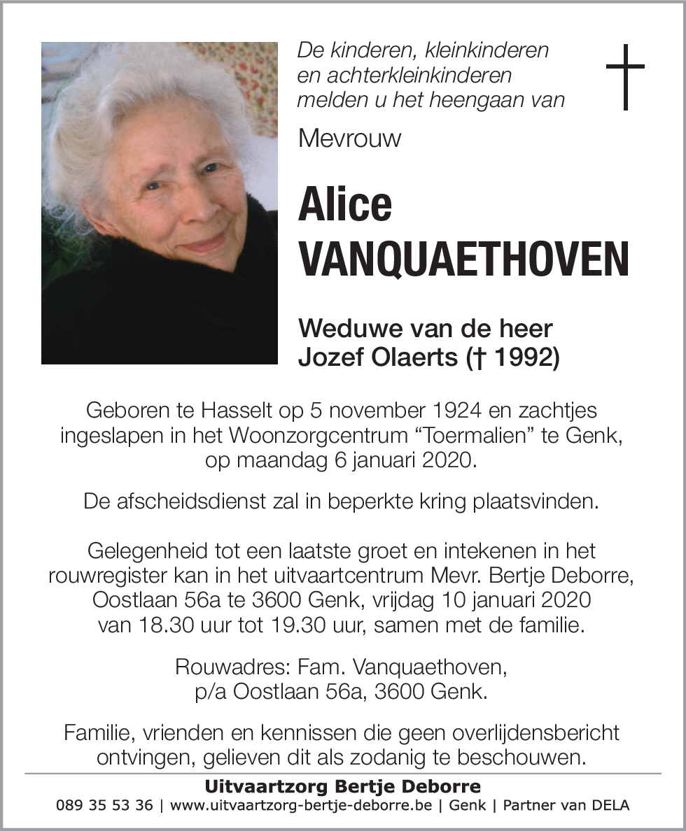 Alice Vanquaethoven