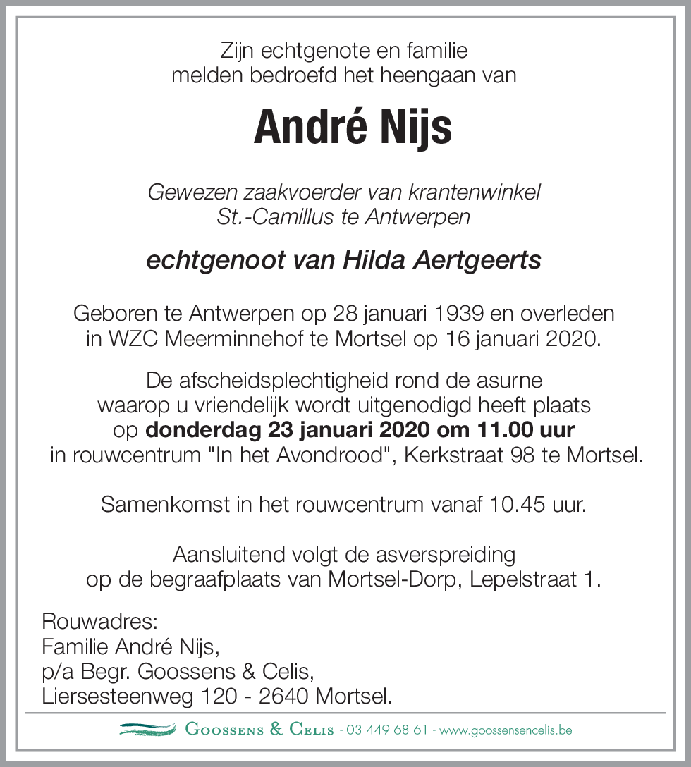 André Nijs