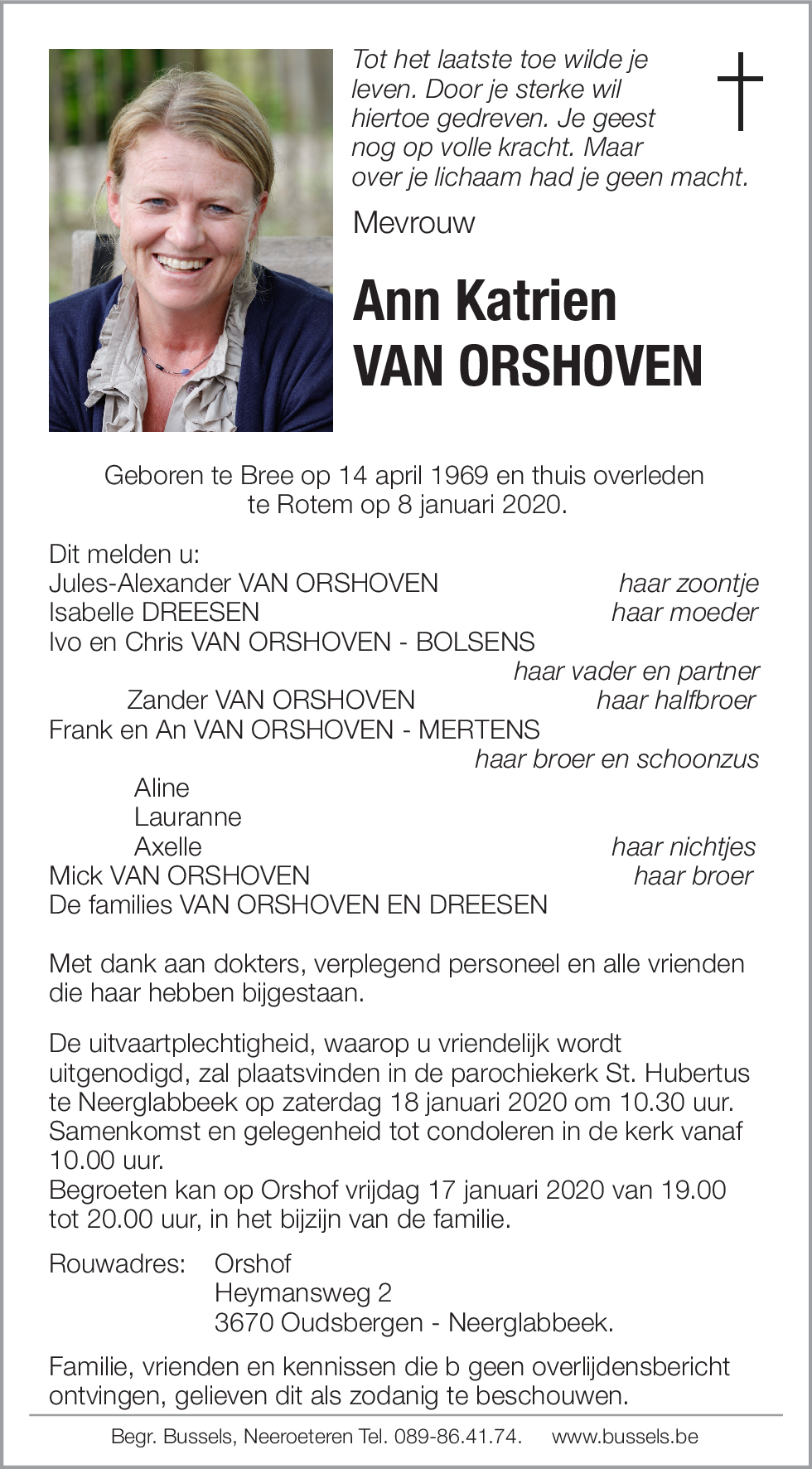 Ann Katrien Van Orshoven