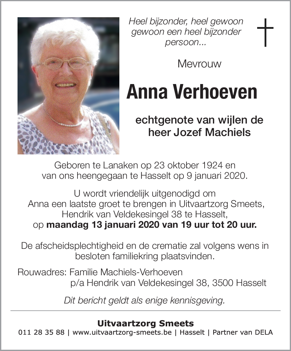 Anna Verhoeven