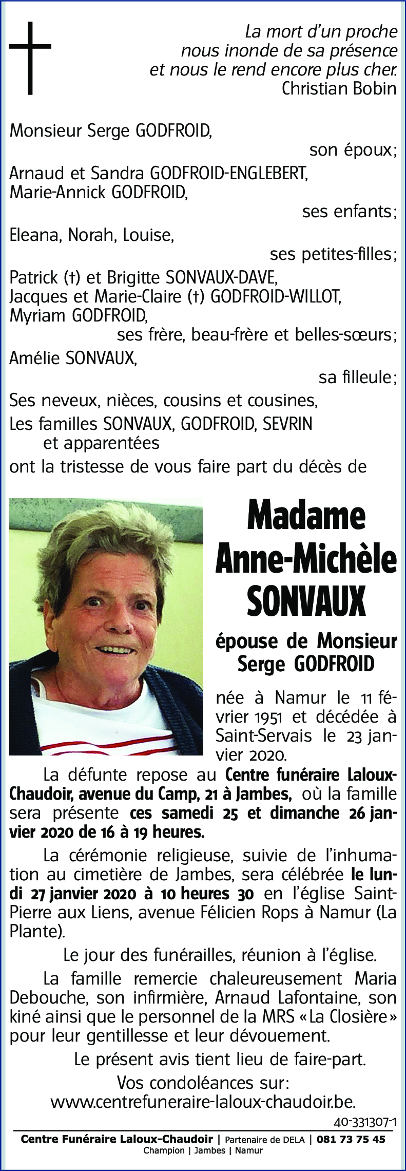 Anne-Michèle SONVAUX