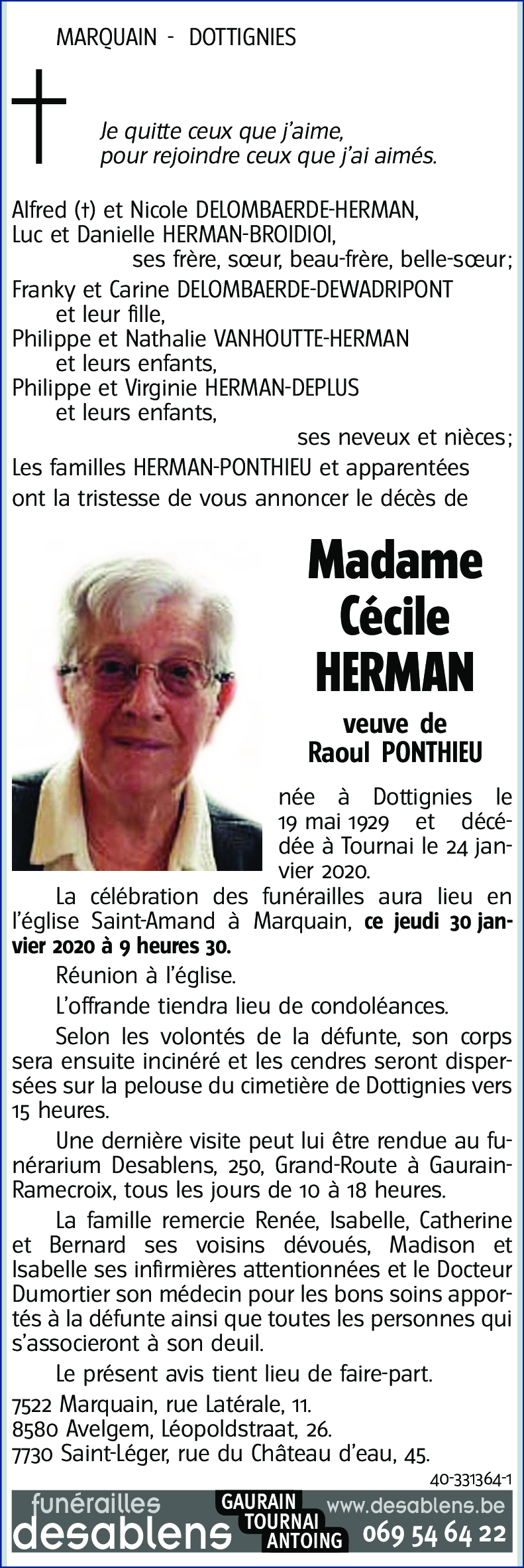 Cécile HERMAN