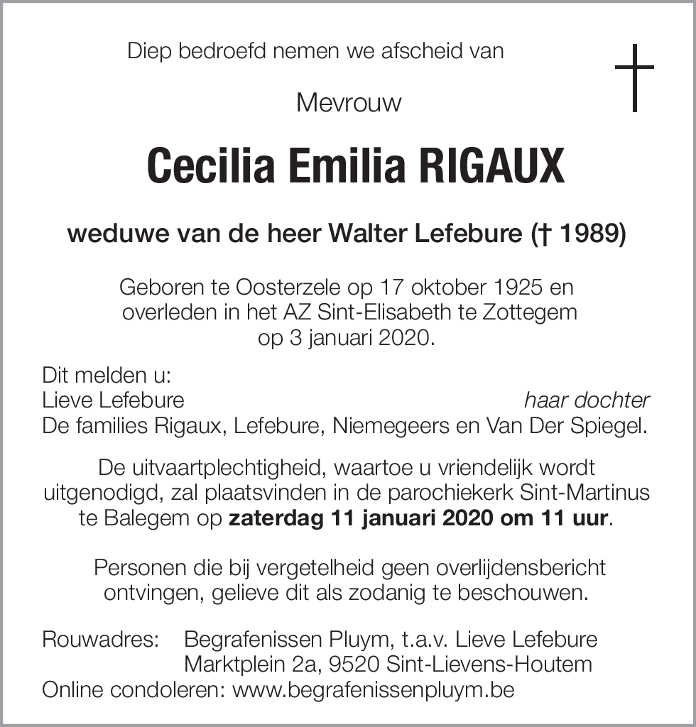 Cecilia Emilia Rigaux