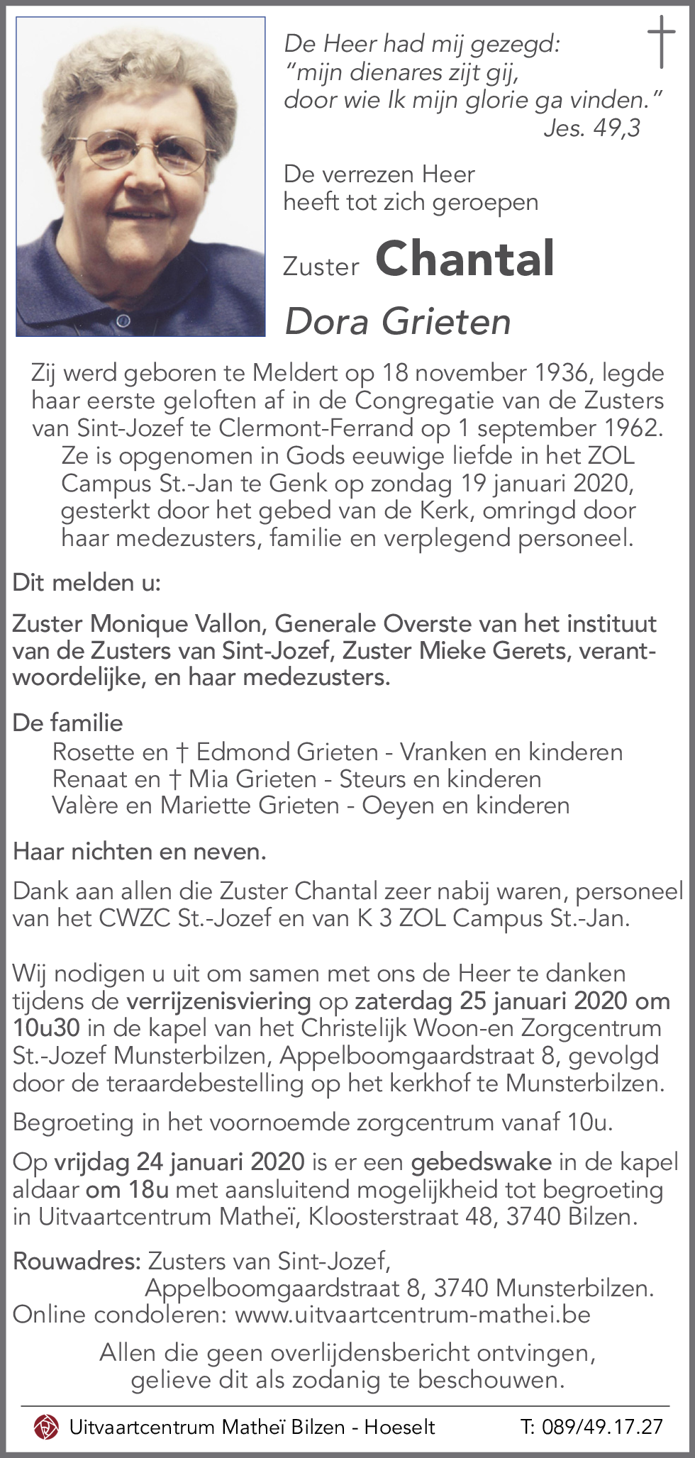 Chantal Dora Grieten