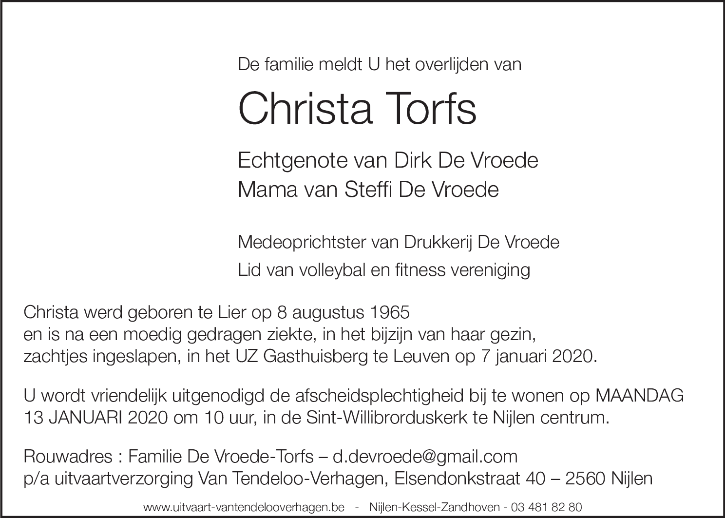 Christa Torfs