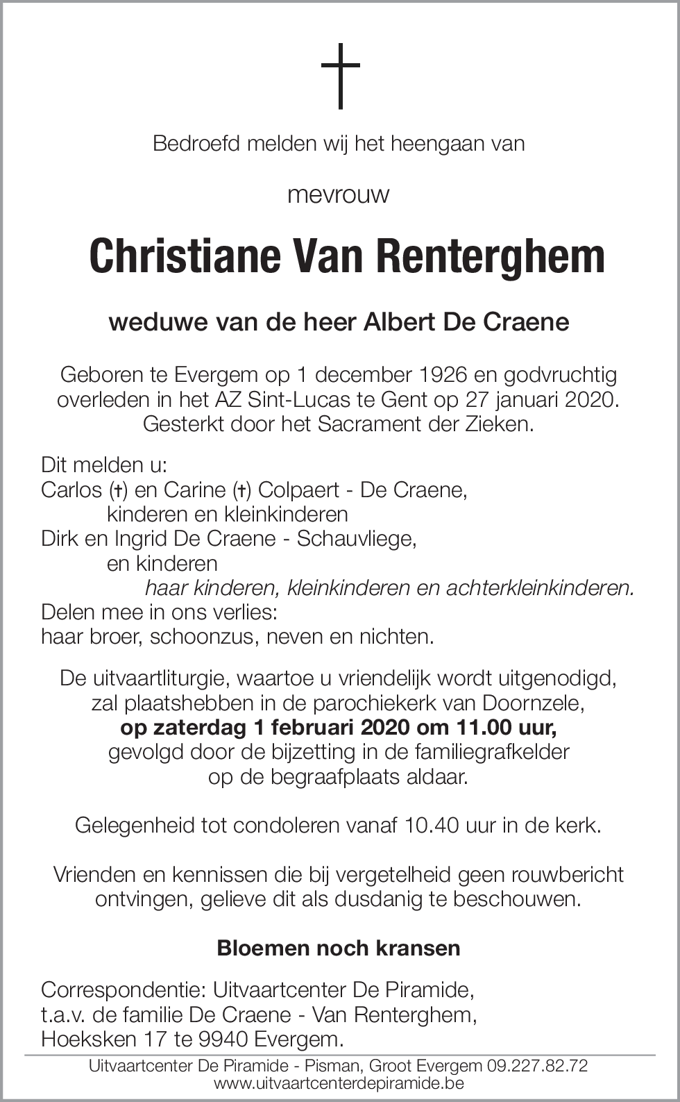 Christiane Van Renterghem