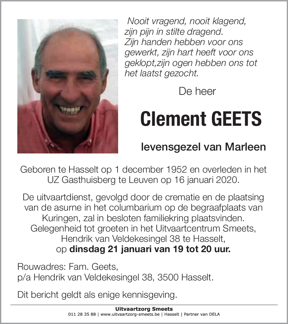 Clement Geets