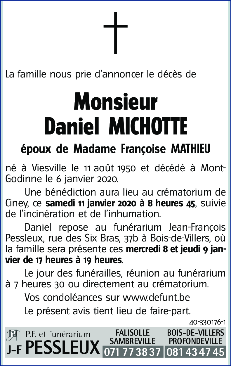 Daniel MICHOTTE