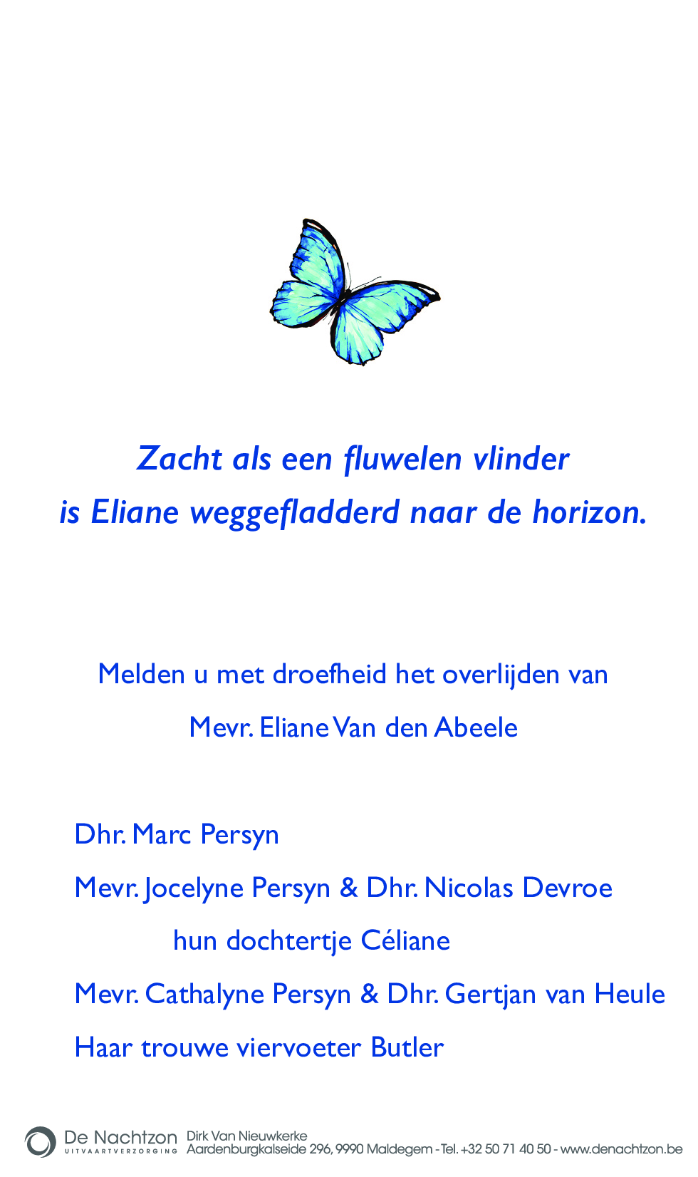 Eliane Van den Abeele