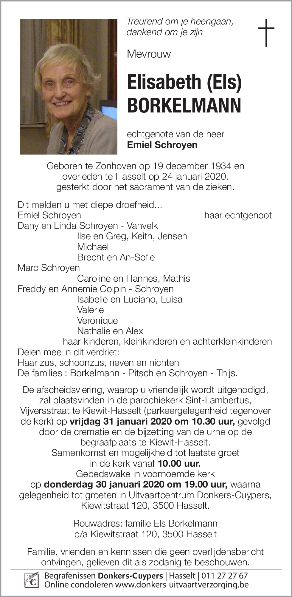 Elisabeth (Els) Borkelmann