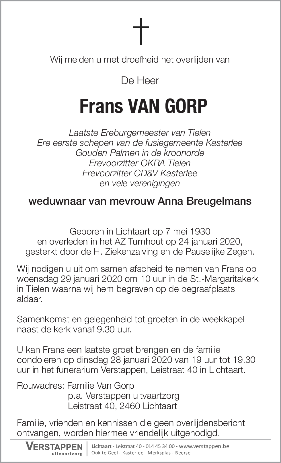 Frans Van Gorp