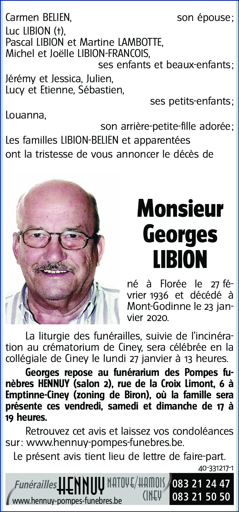 Georges LIBION