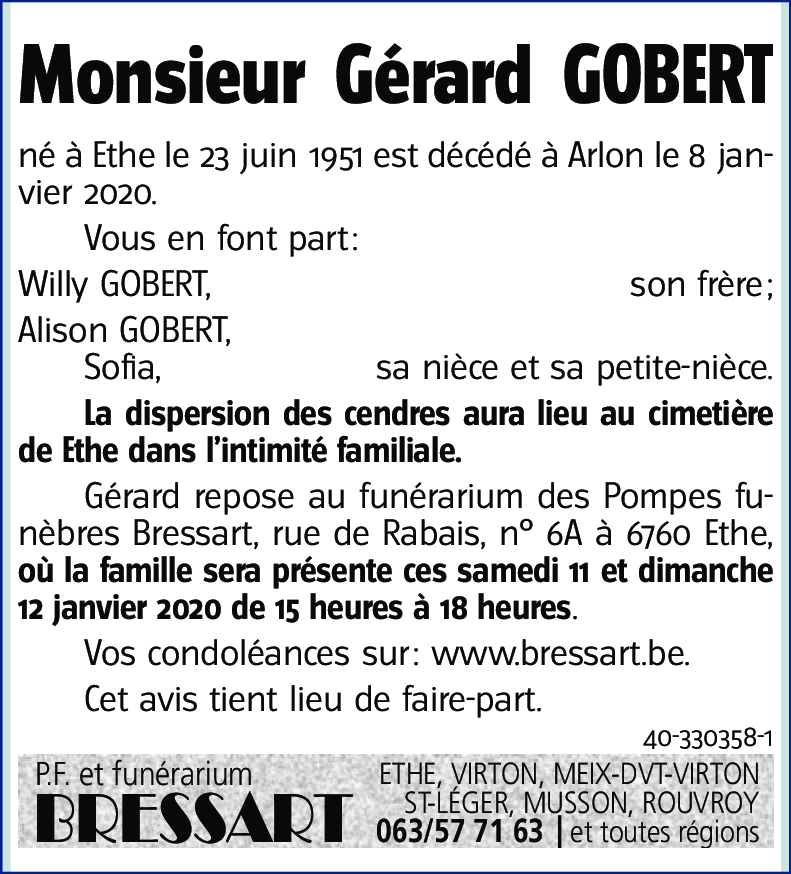 Gérard GOBERT