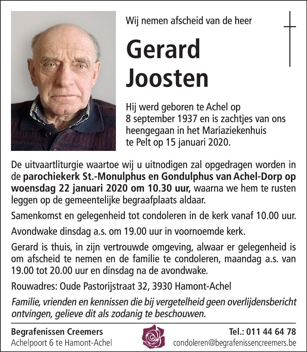Gerard Joosten