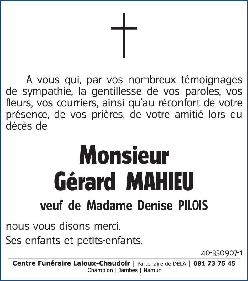 Gérard MAHIEU