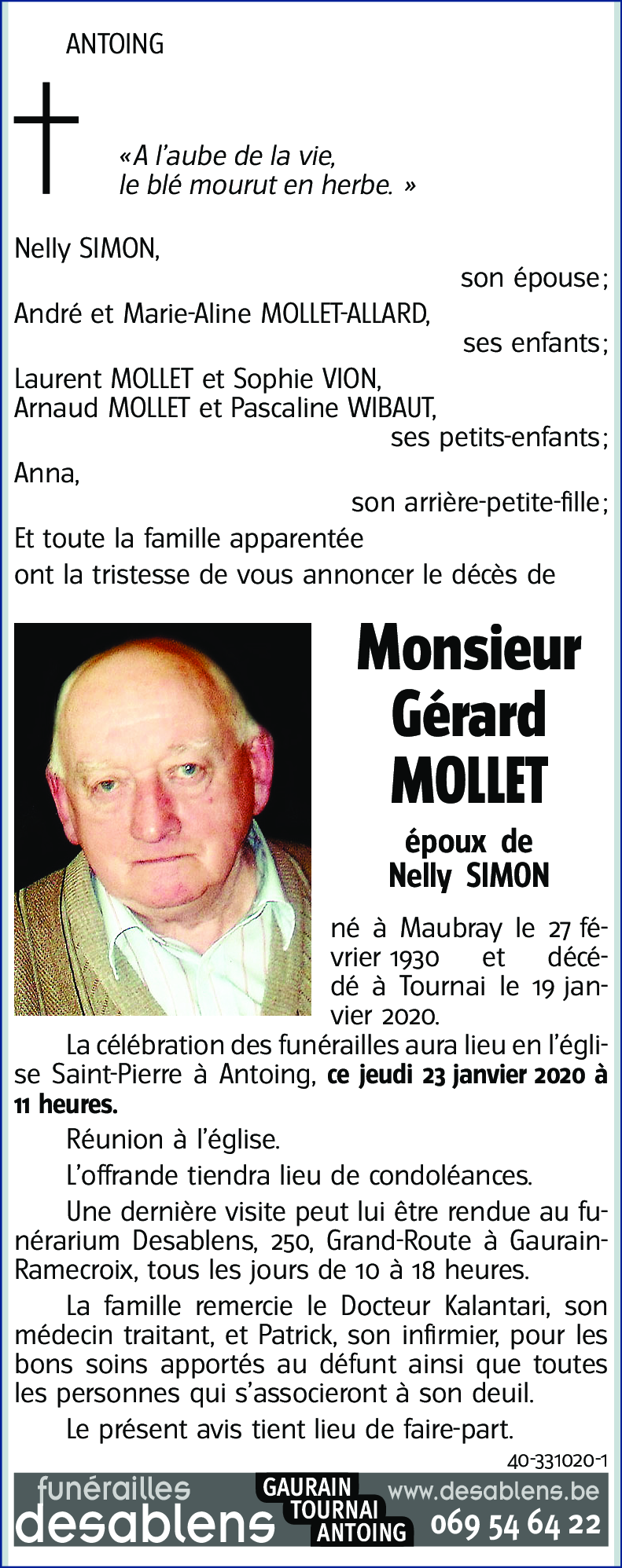 Gérard MOLLET