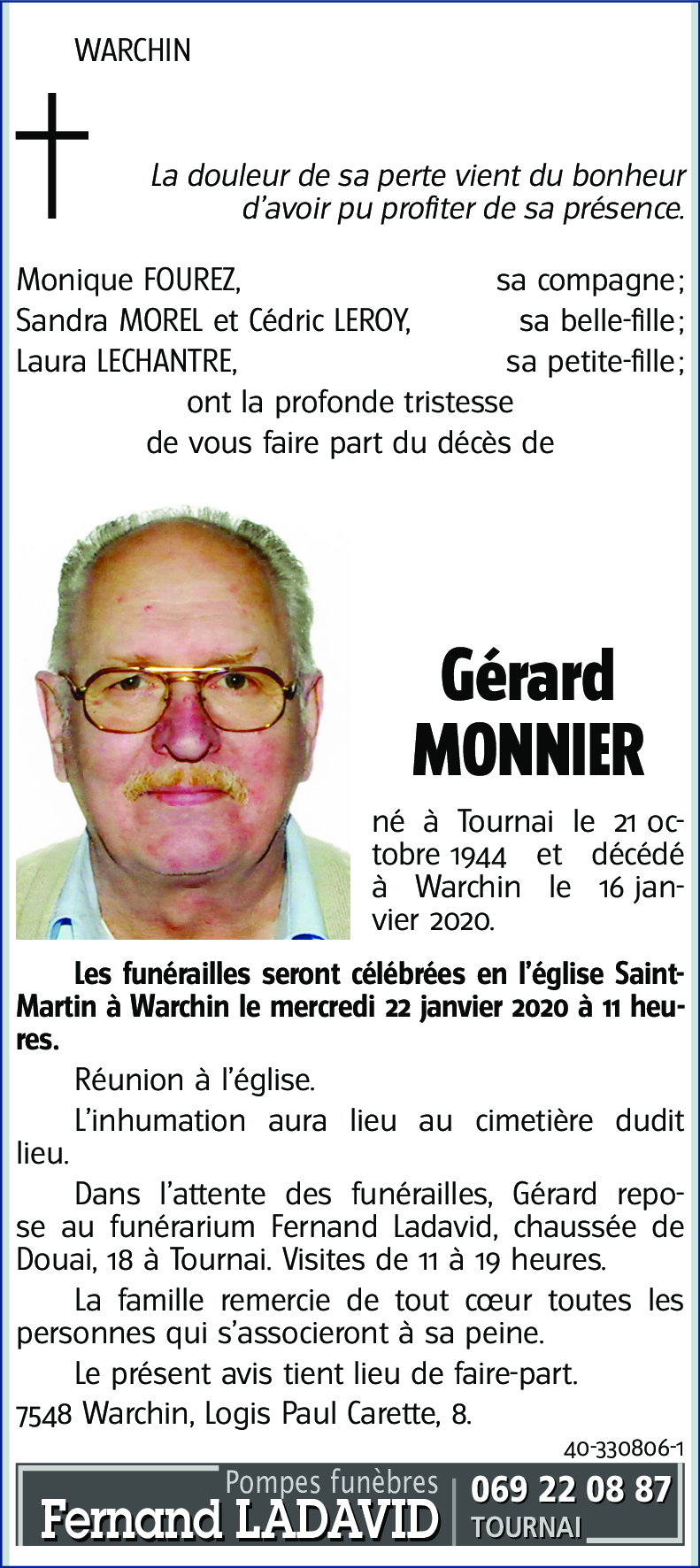 Gérard MONNIER