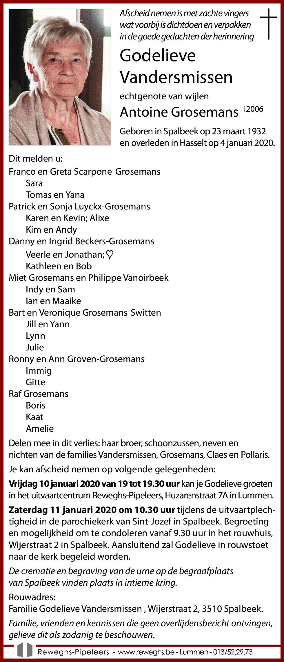 Godelieve Vandersmissen