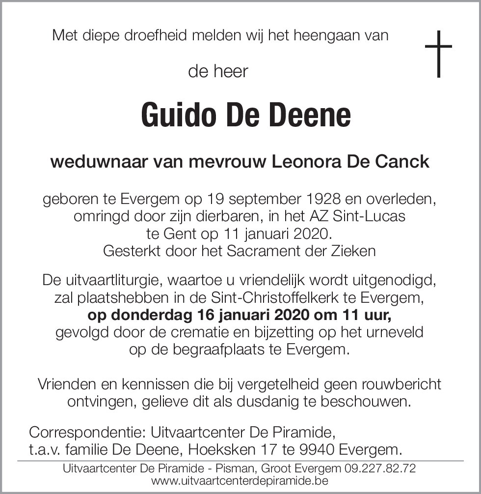 Guido De Deene
