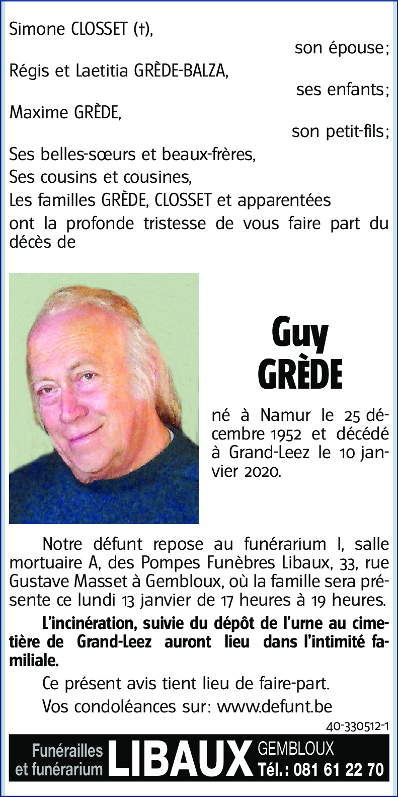 Guy GREDE