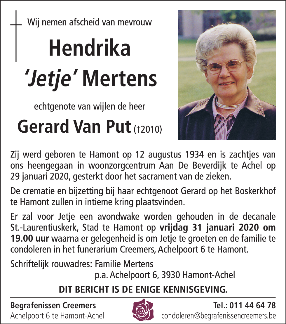 Hendrika Mertens