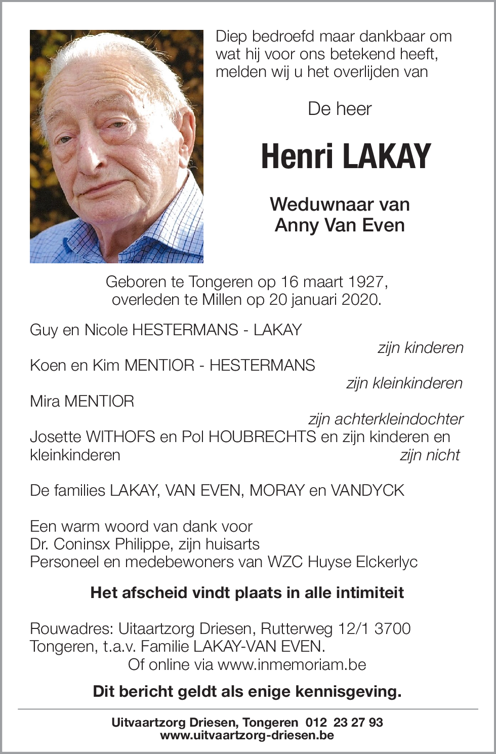 Henri Lakay