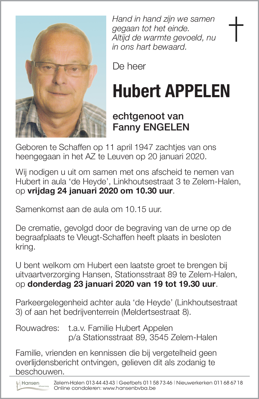 Hubert APPELEN