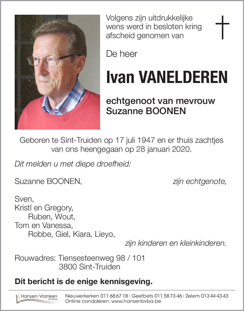 Ivan VANELDEREN