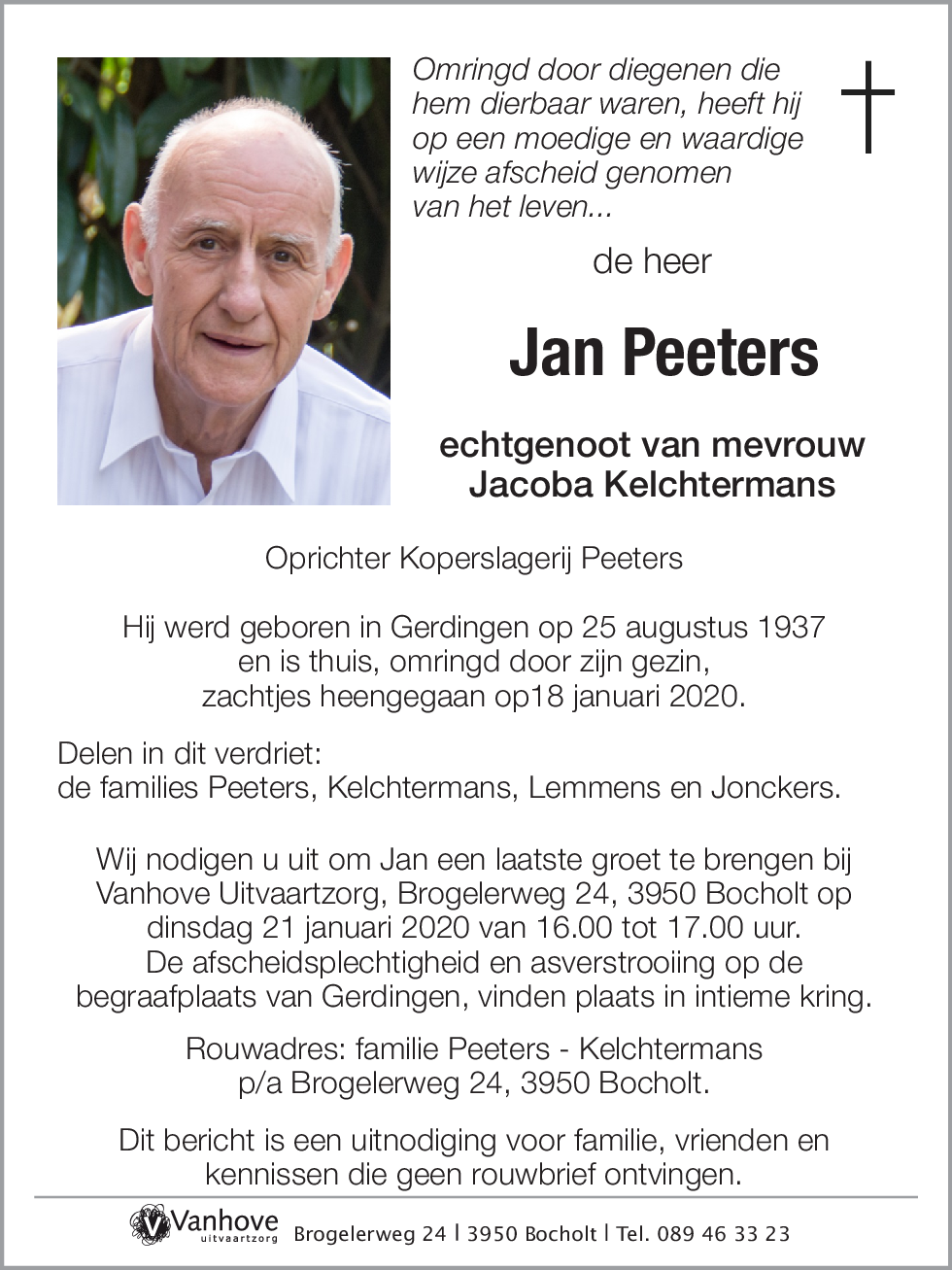 Jan Peeters