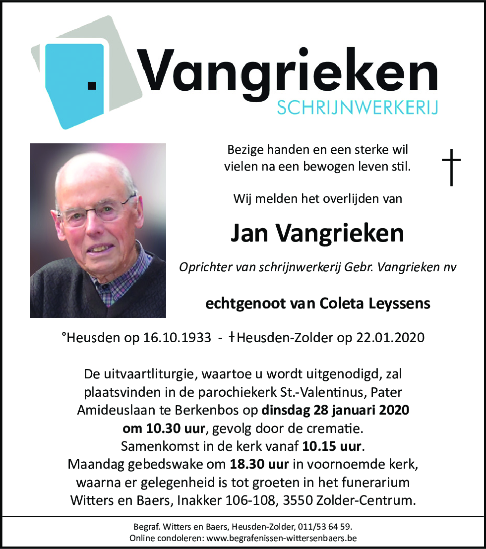 Jan Vangrieken