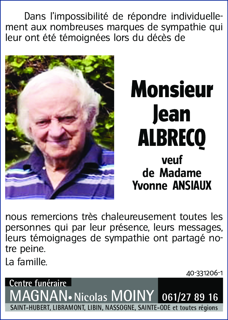 Jean ALBRECQ