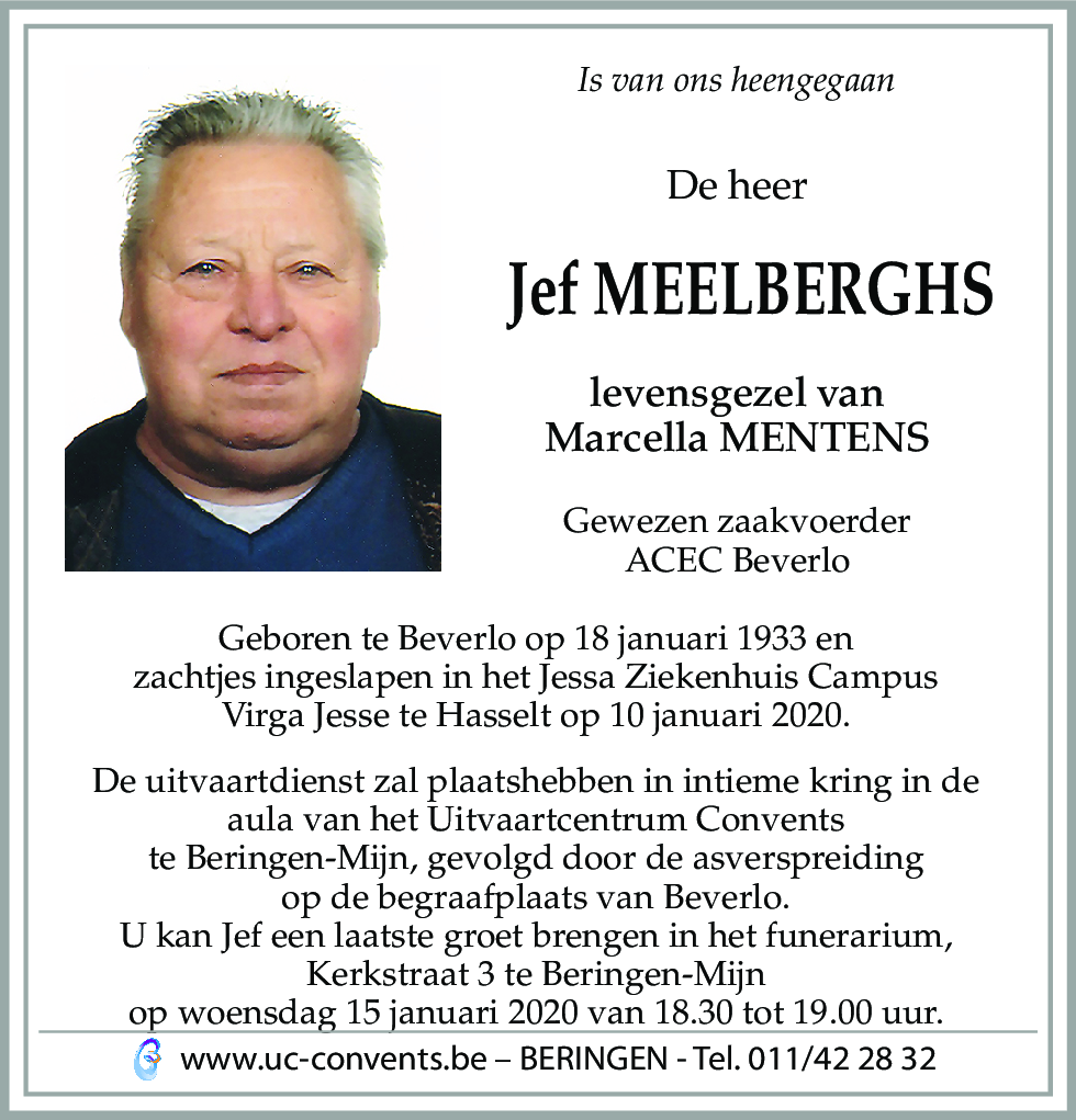 Jef Meelberghs