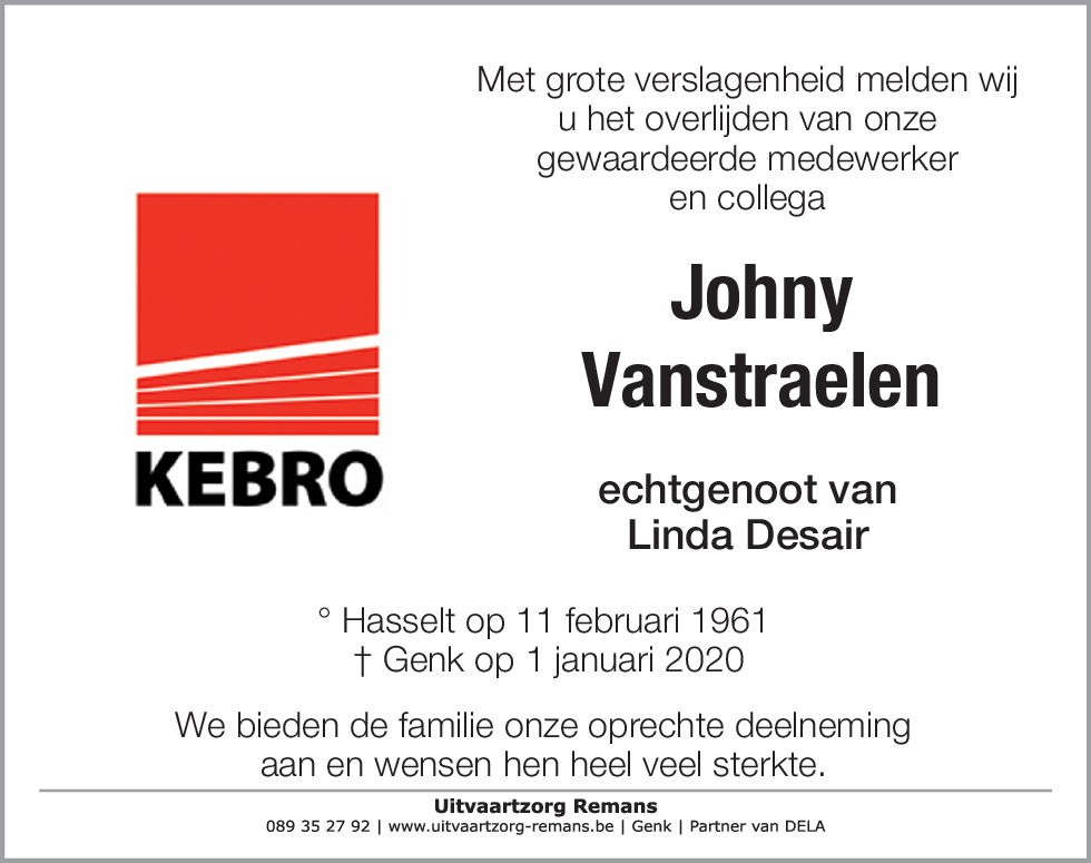 Johny Vanstraelen