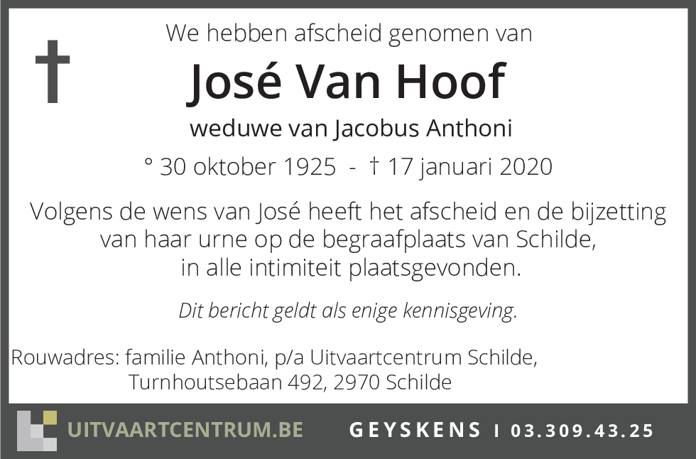 José Van Hoof