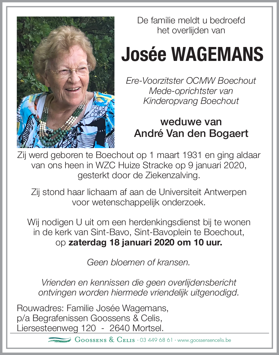 Josée Wagemans