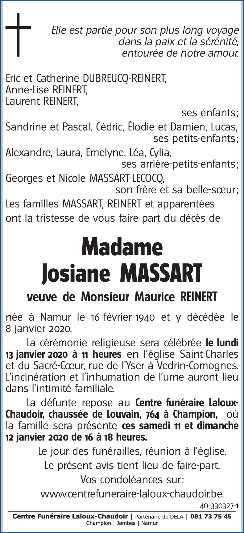 Josiane MASSART