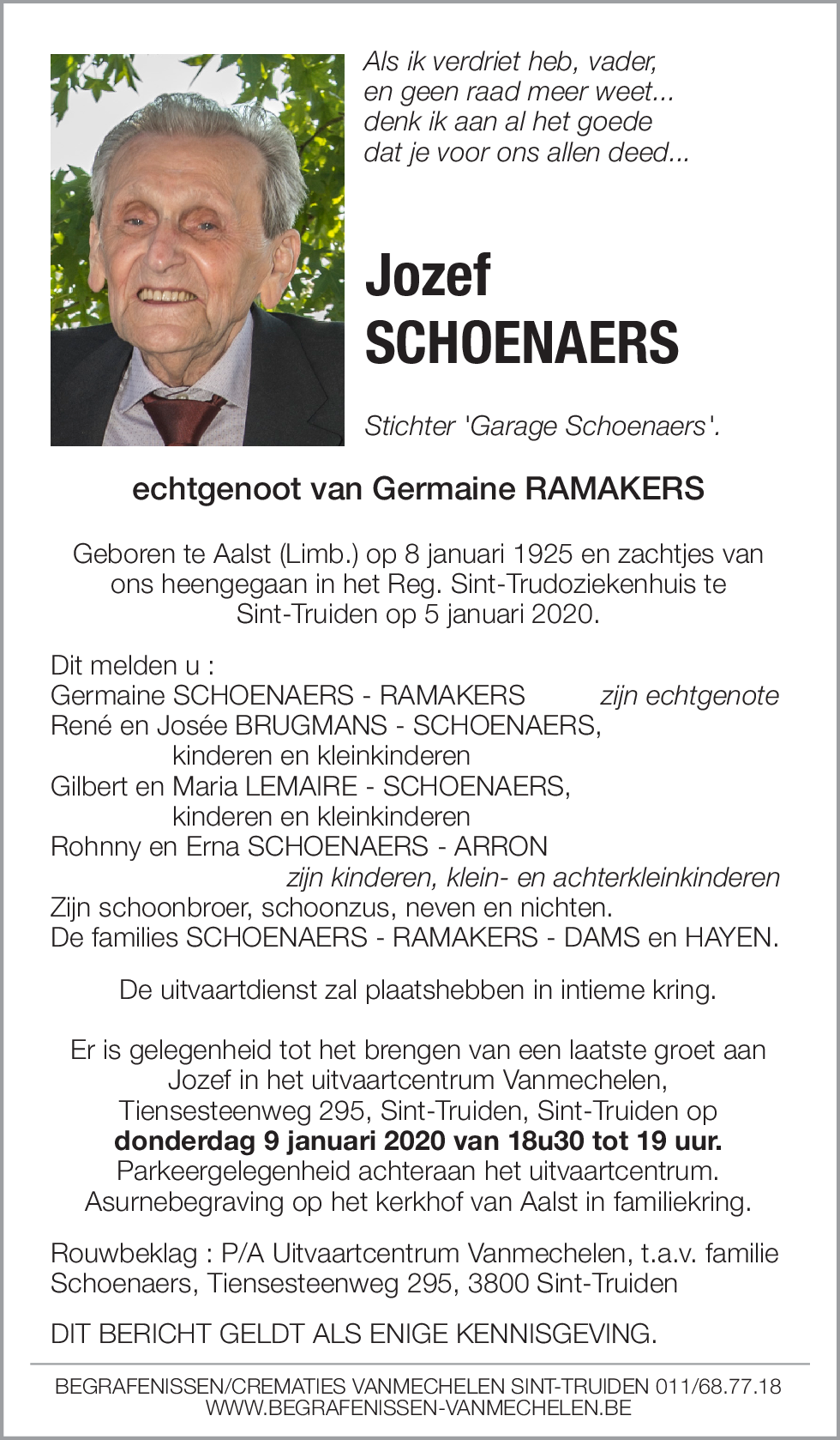 Jozef Schoenaers