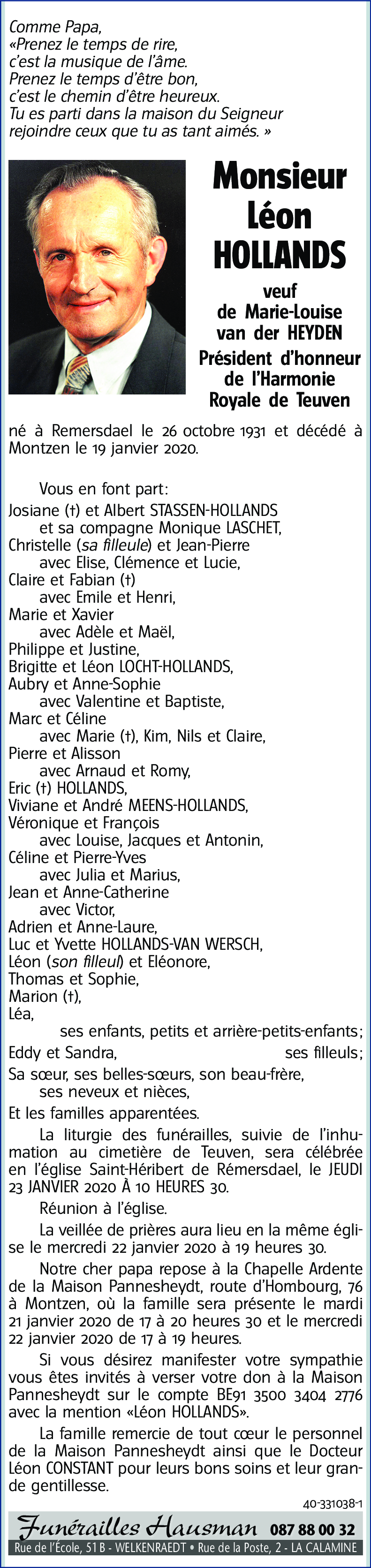 Léon HOLLANDS