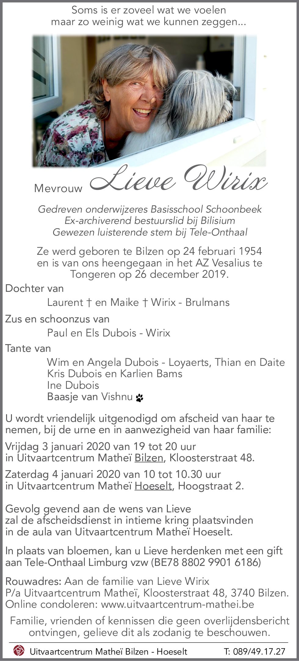 LIEVE WIRIX
