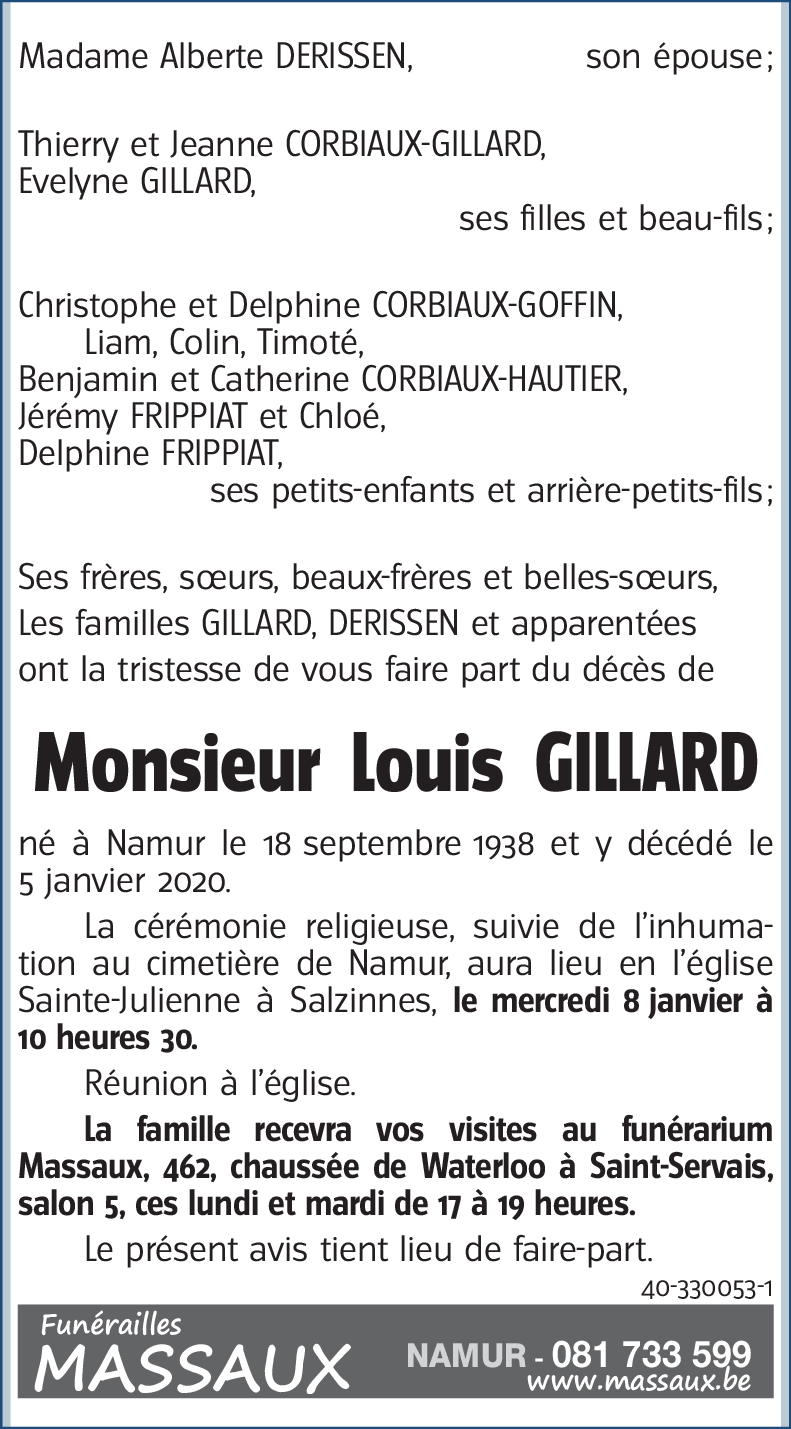 Louis GILLARD