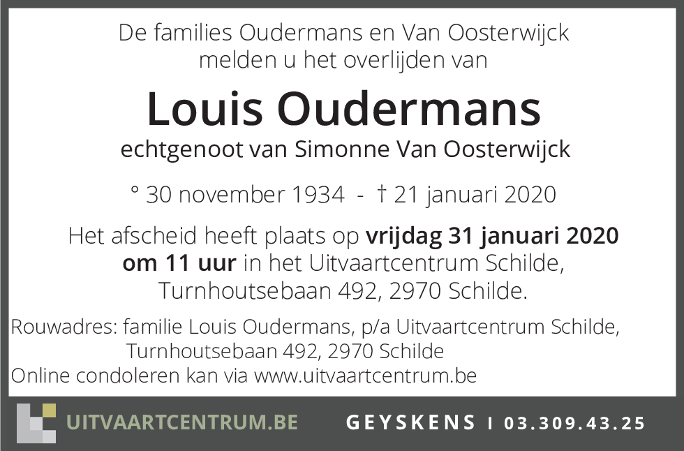Louis Oudermans