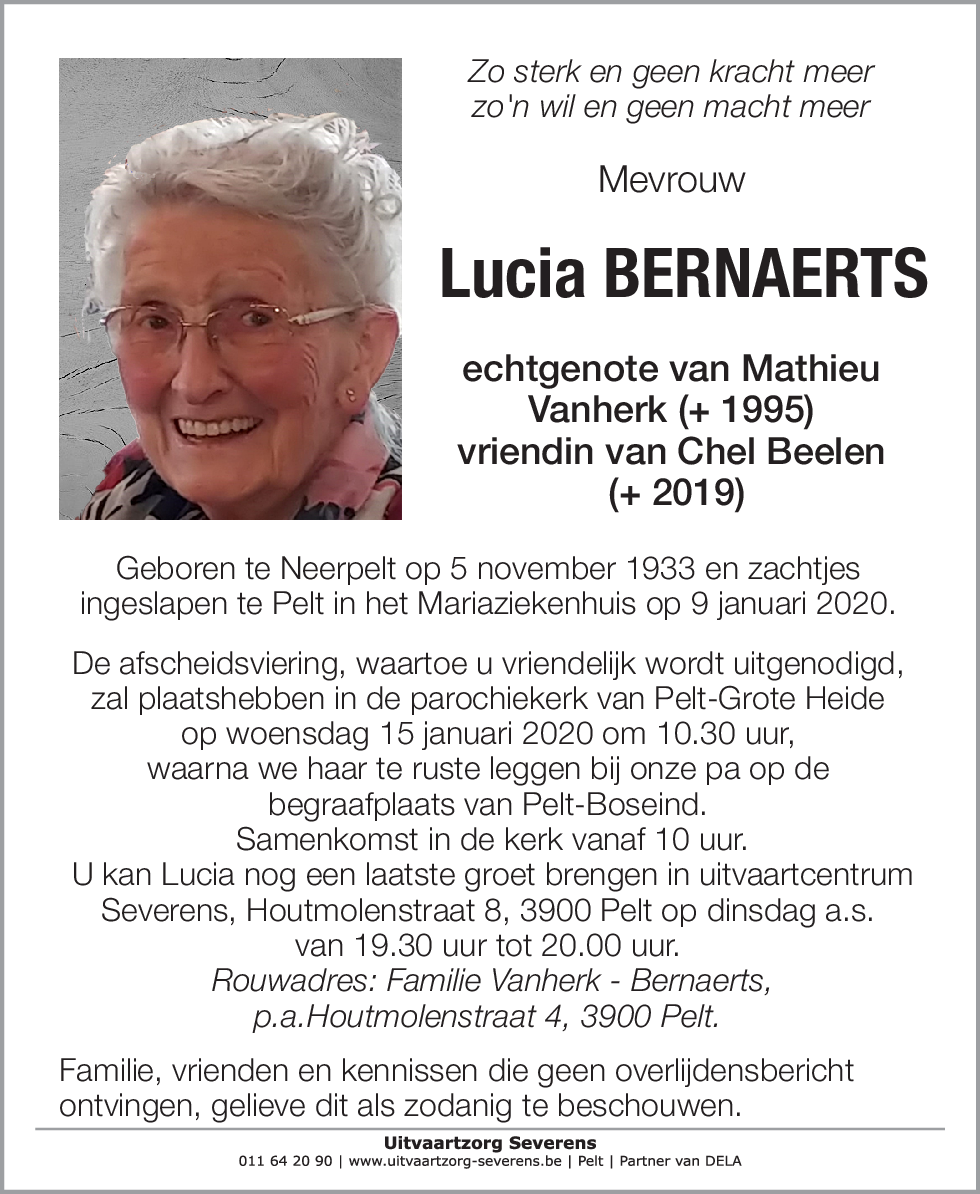 Lucia Bernaerts